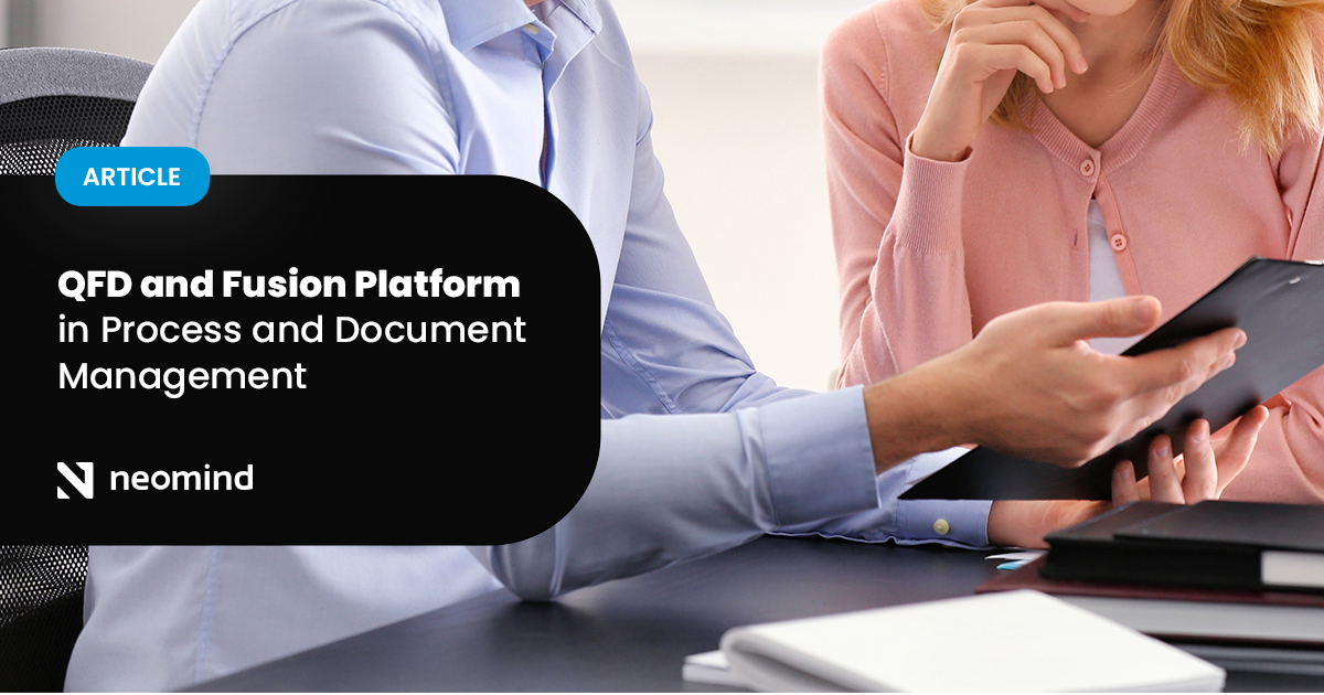 QFD and Fusion Platform in process and document management
