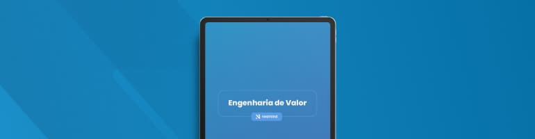Capa artigo - engenharia de valor